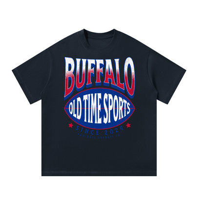 OTS Football BUF Heavyweight Tee - Old Time Sports