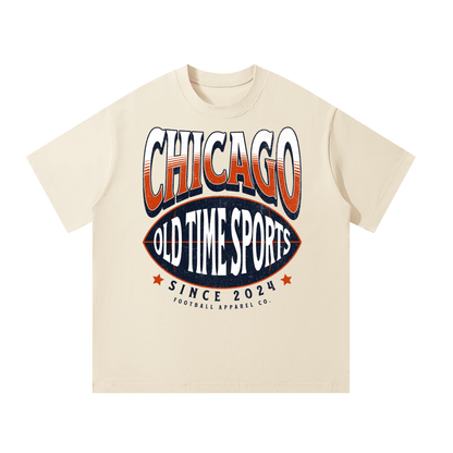 OTS Football CHI Heavyweight Tee - Old Time Sports