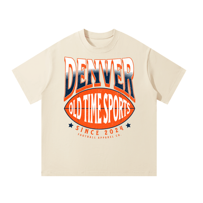OTS Football DEN Heavyweight Tee - Old Time Sports