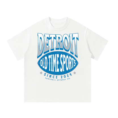 OTS Football DET Heavyweight Tee - Old Time Sports