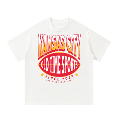 OTS Football KC Heavyweight Tee - Old Time Sports