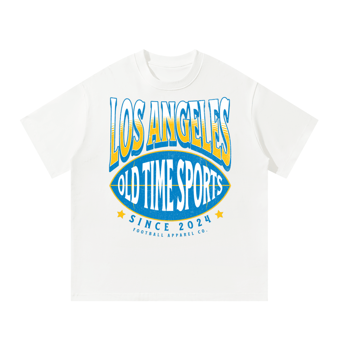 OTS Football LA Heavyweight Tee - Old Time Sports