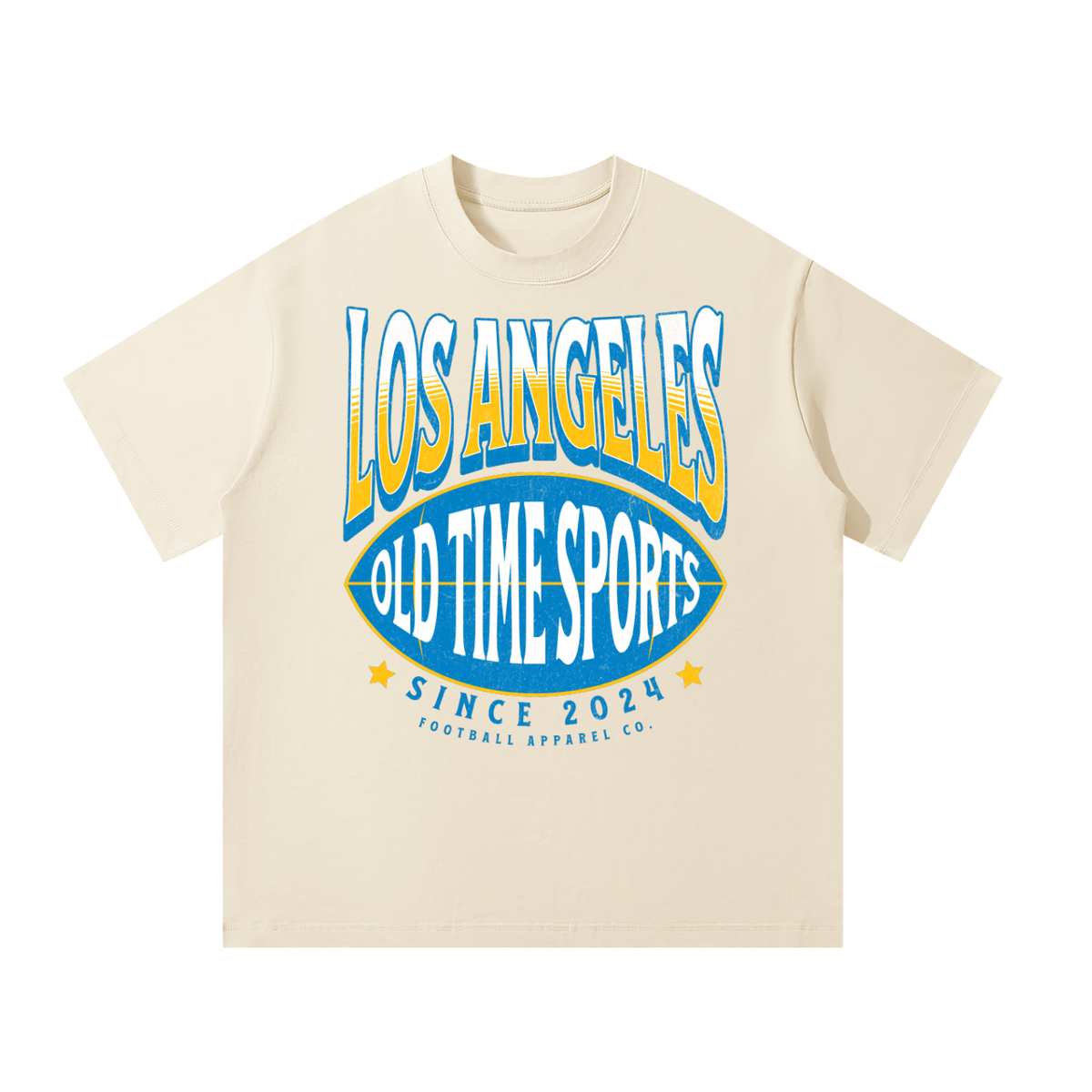OTS Football LA Heavyweight Tee - Old Time Sports
