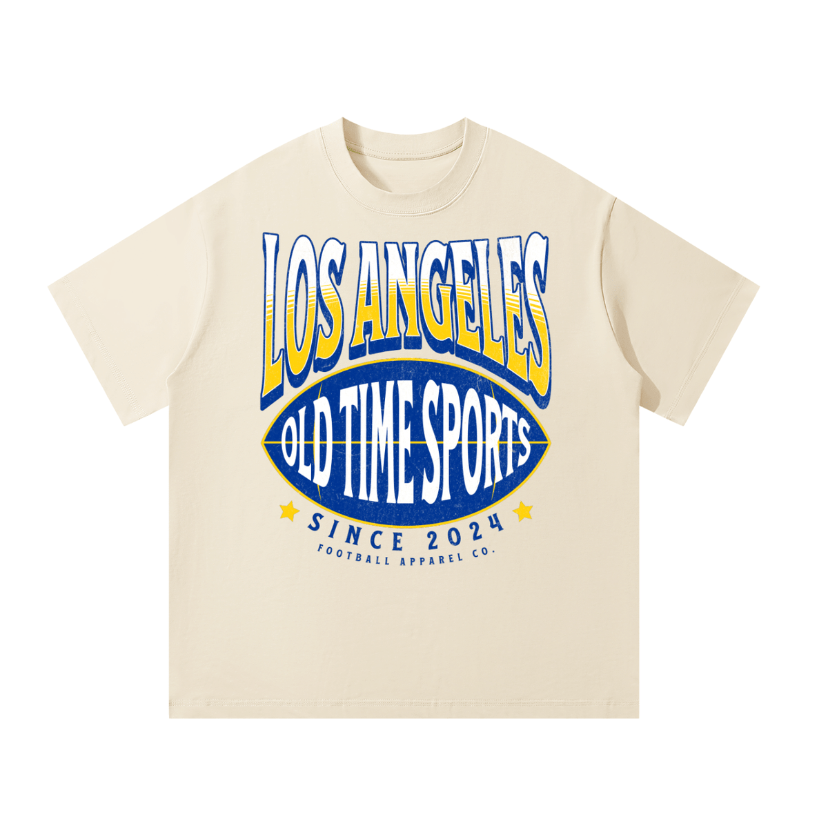 OTS Football LA Heavyweight Tee - Old Time Sports