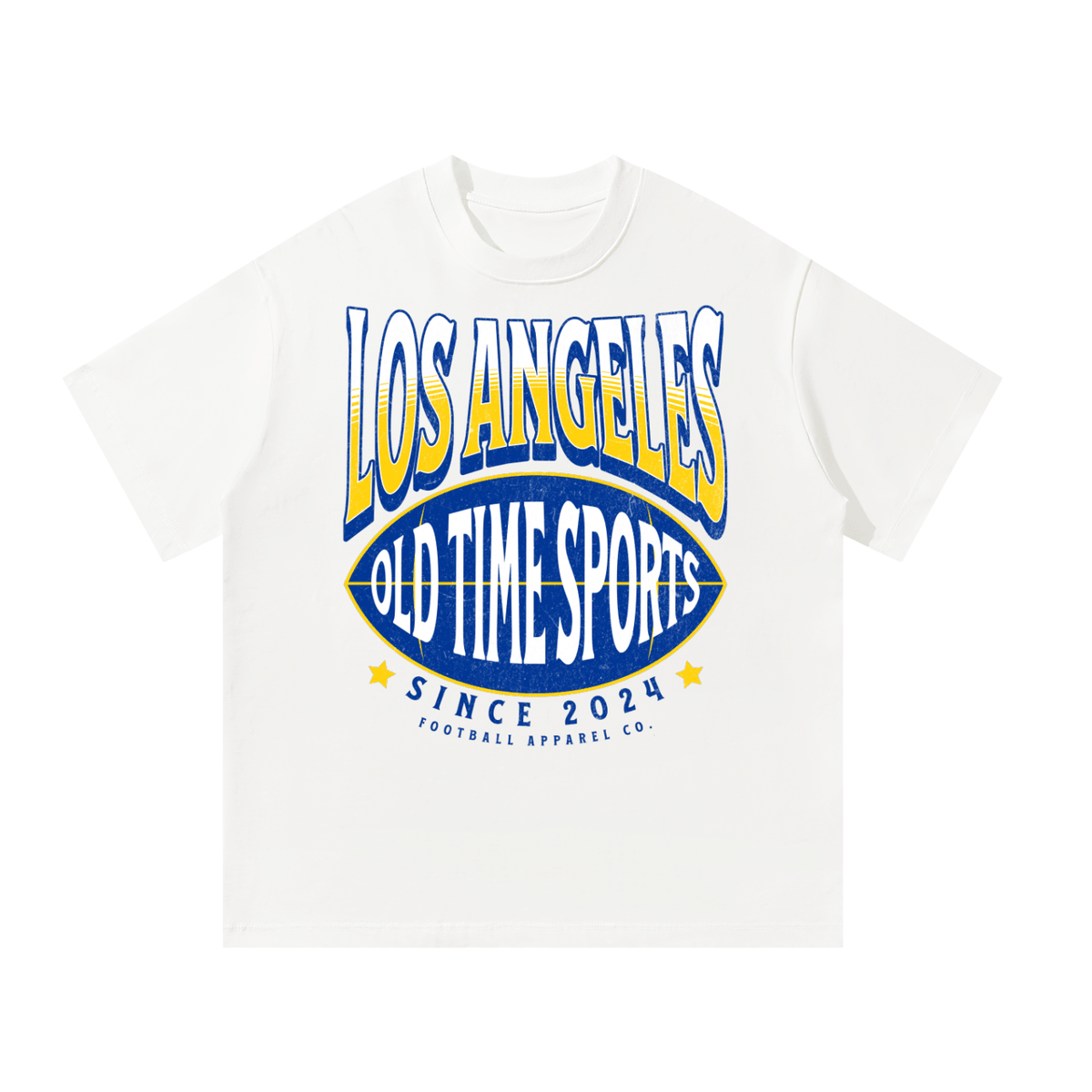 OTS Football LA Heavyweight Tee - Old Time Sports