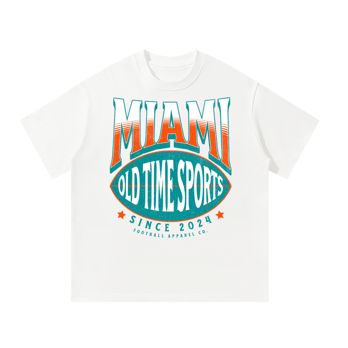OTS Football MIA Heavyweight Tee - Old Time Sports