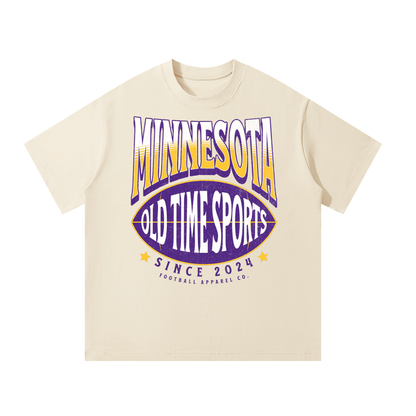 OTS Football MIN Heavyweight Tee - Old Time Sports