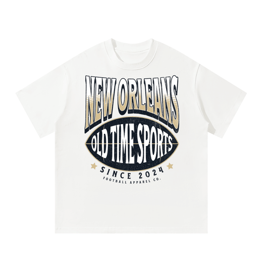 OTS Football NOLA Heavyweight Tee - Old Time Sports