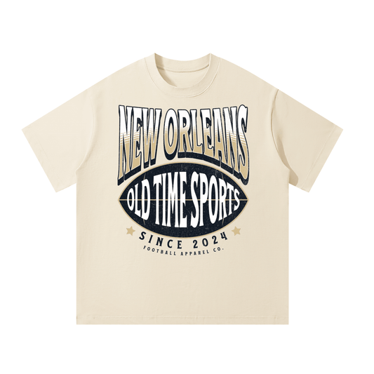 OTS Football NOLA Heavyweight Tee - Old Time Sports