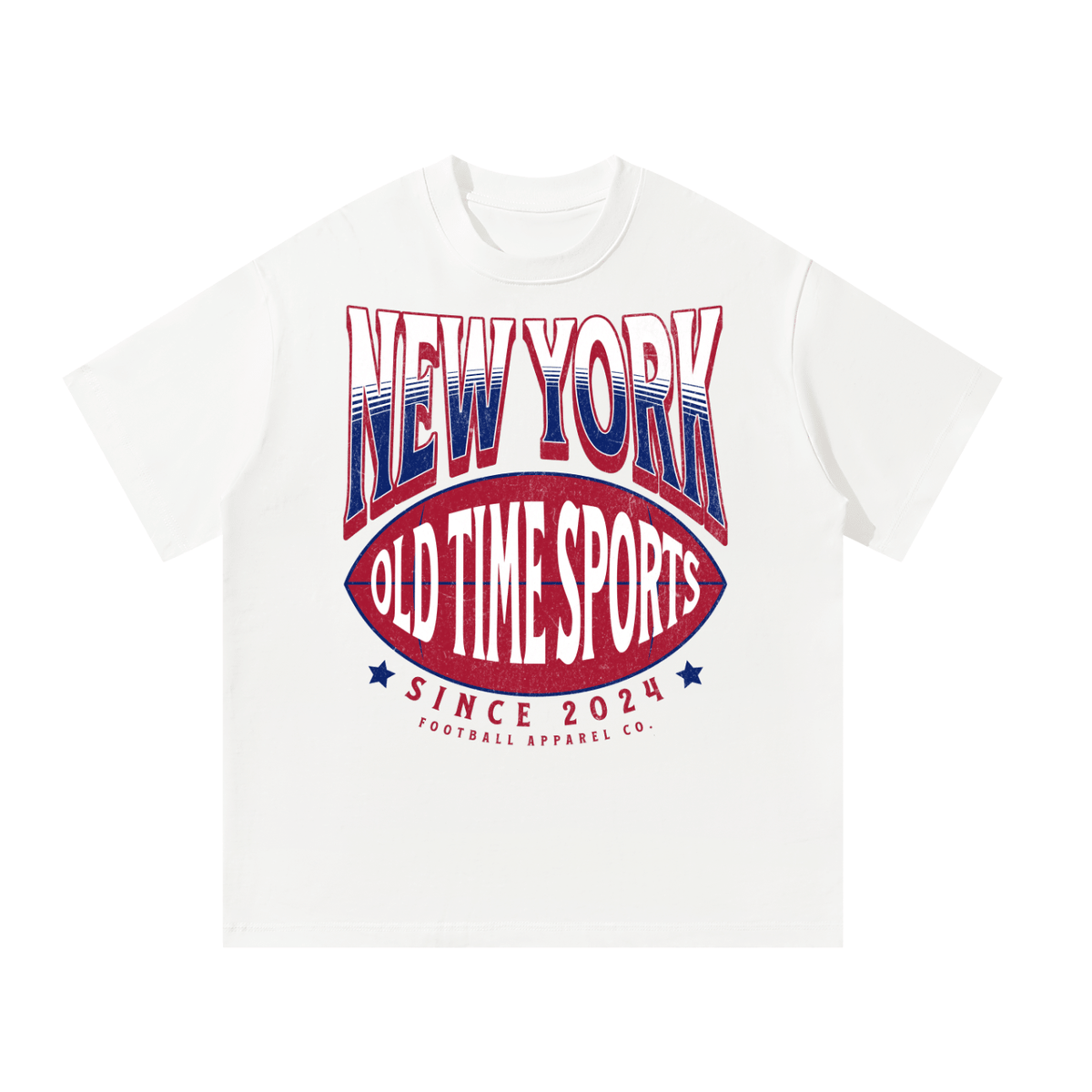 OTS Football NY Heavyweight Tee - Old Time Sports