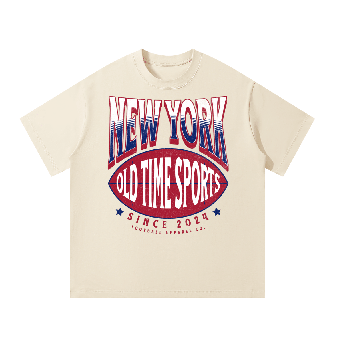 OTS Football NY Heavyweight Tee - Old Time Sports