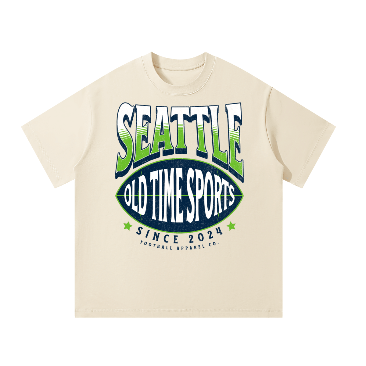 OTS Football SEA Heavyweight Tee - Old Time Sports
