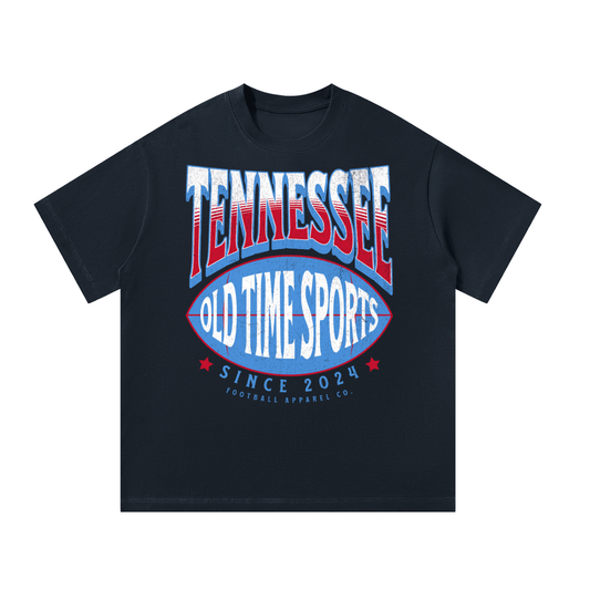 OTS Football TEN Heavyweight Tee - Old Time Sports