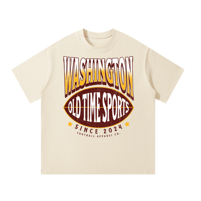OTS Football WAS Heavyweight Tee - Old Time Sports