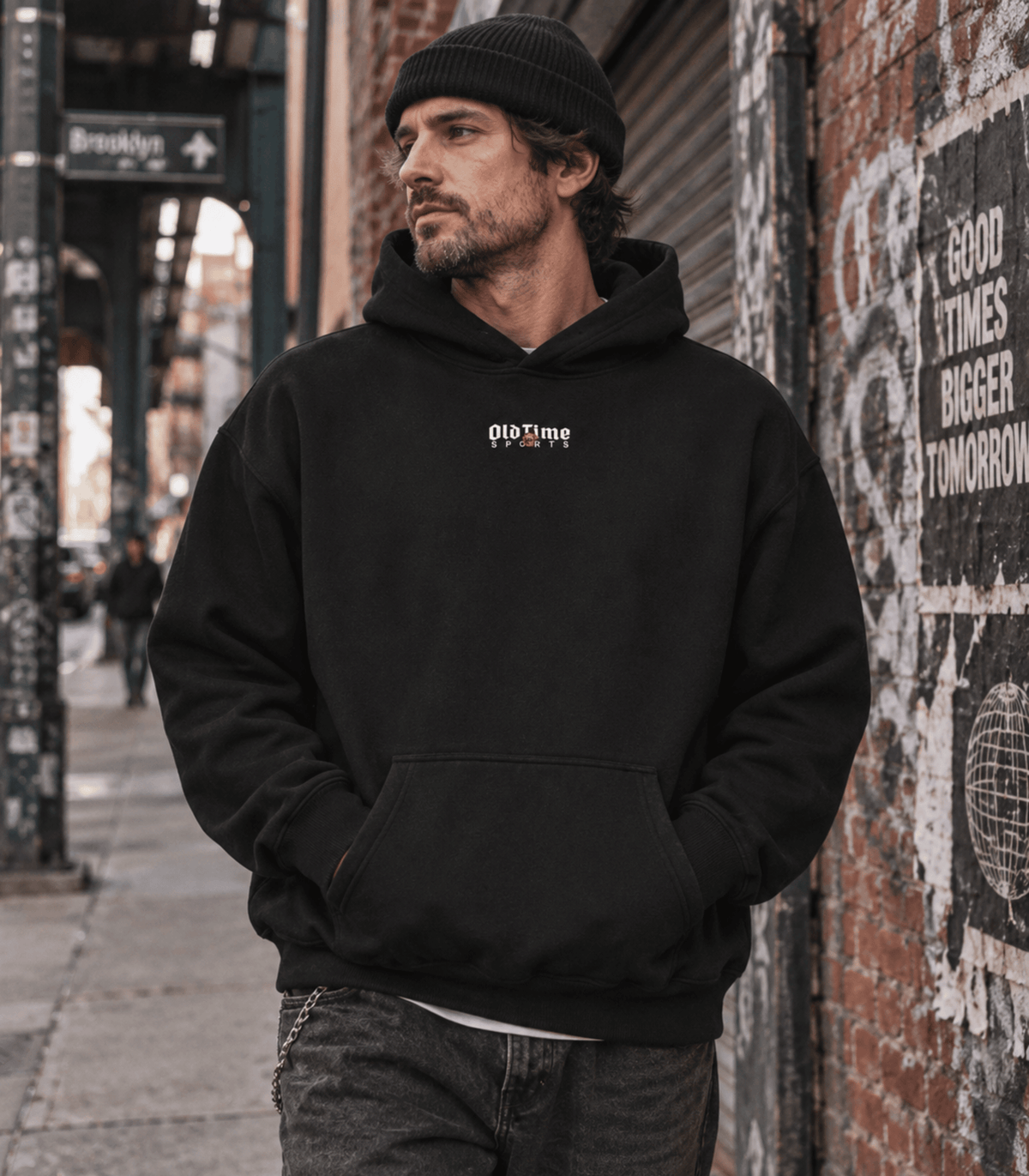 OTS Logo Premium Hoodie - Old Time Sports
