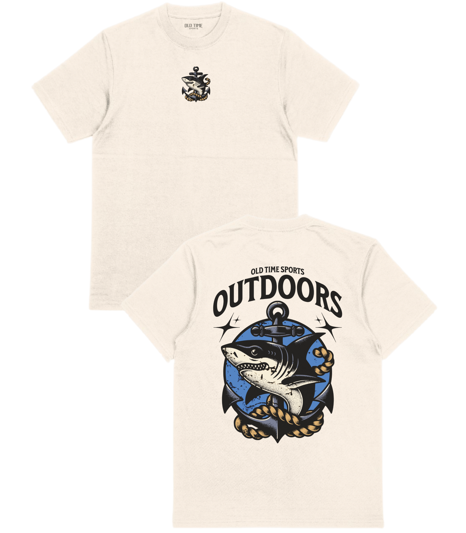 OTS Shark T-Shirt - Old Time Sports