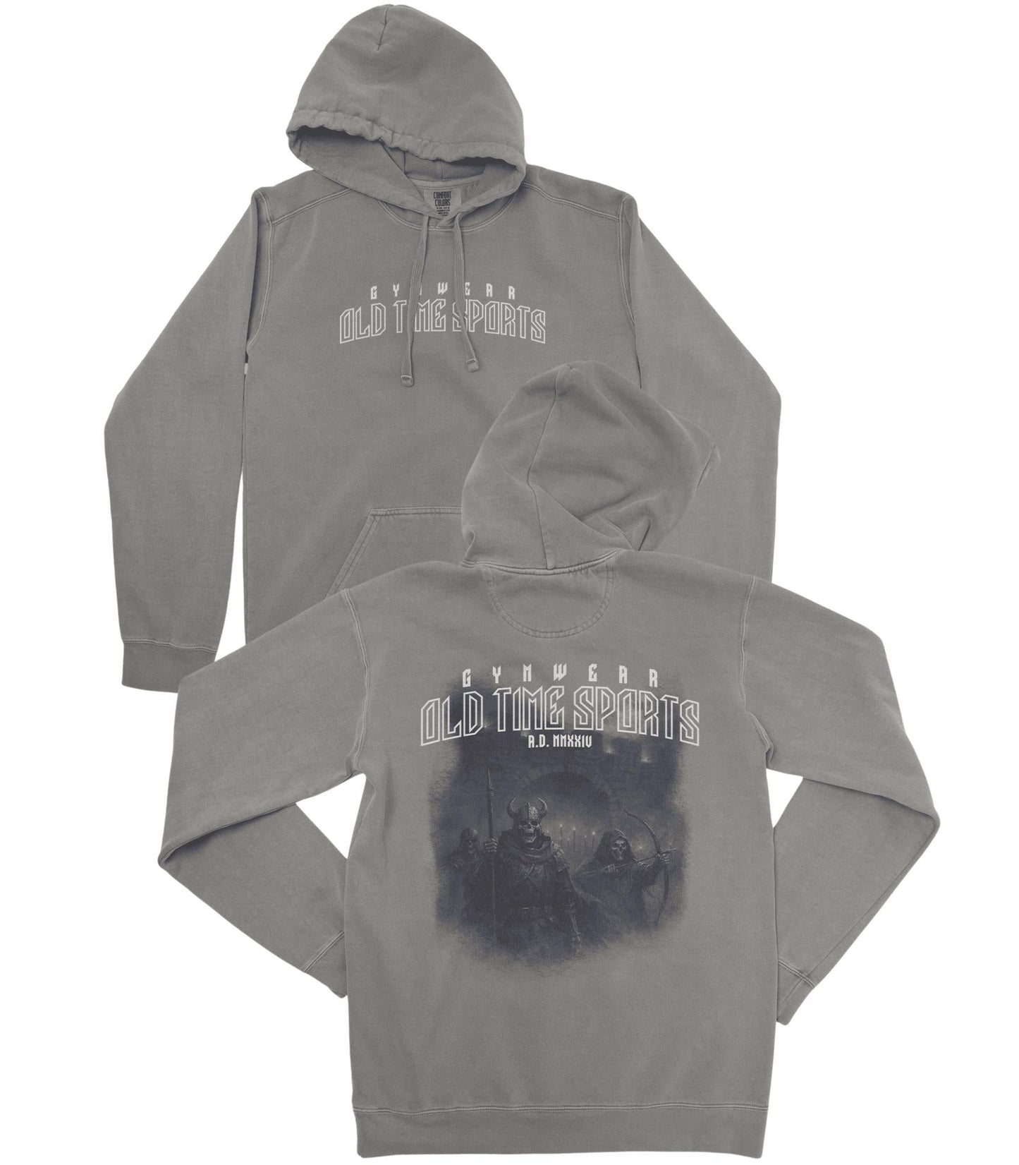 OTS Skeleton Gymwear Premium Hoodie - Old Time Sports