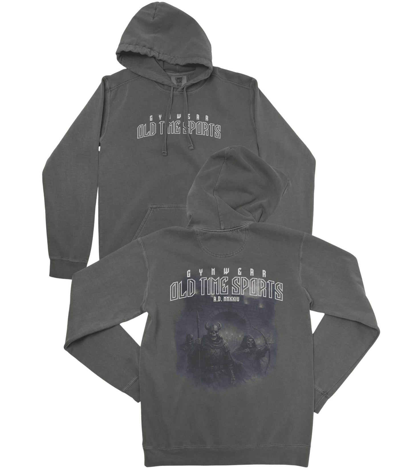 OTS Skeleton Gymwear Premium Hoodie - Old Time Sports