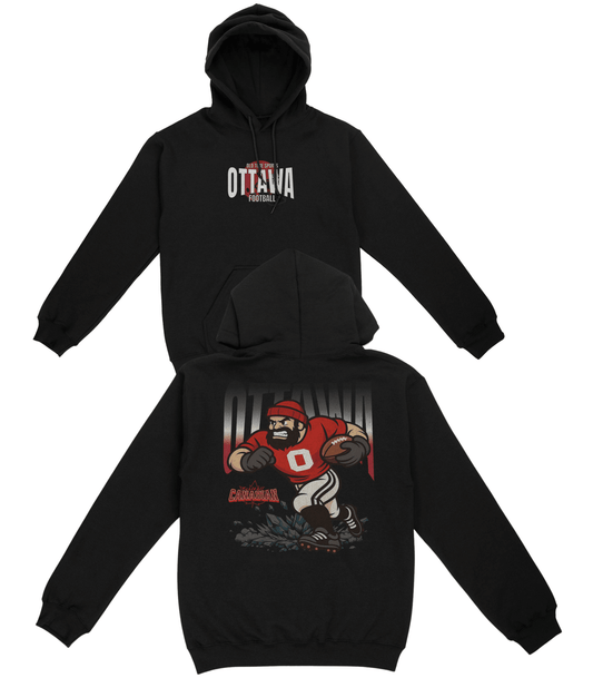 Ottawa Football Basic Hoodie - Old Time Sports