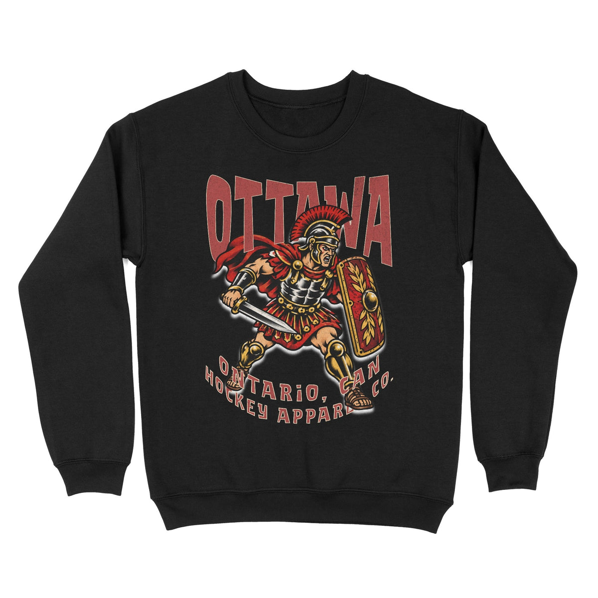 Ottawa Hockey Appl. Crewneck - Old Time Sports