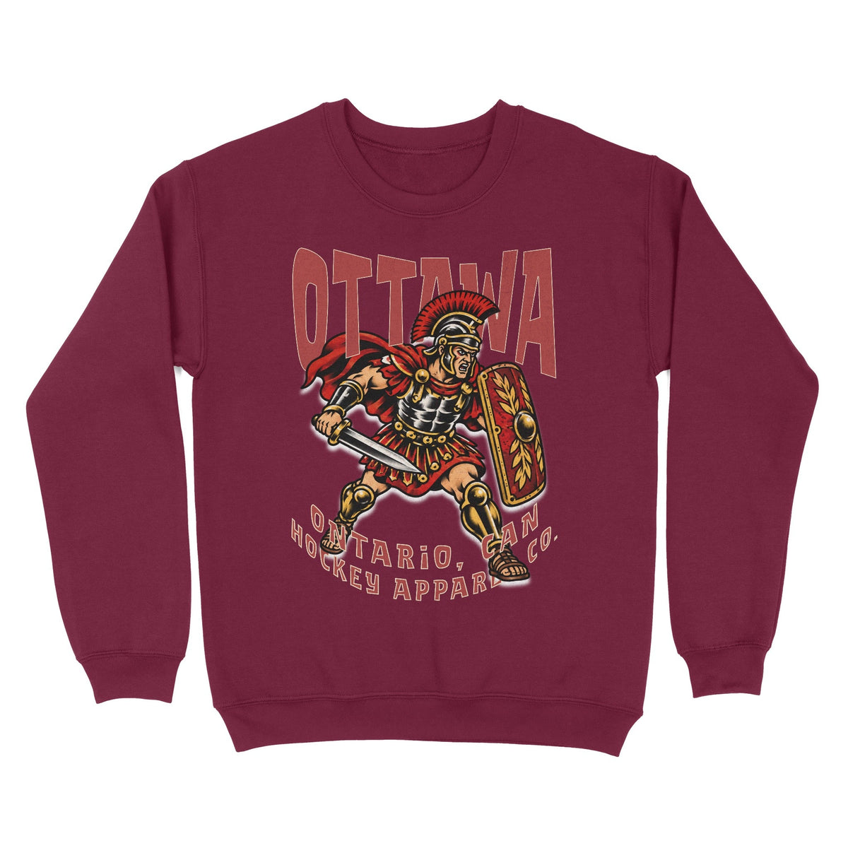 Ottawa Hockey Appl. Crewneck - Old Time Sports