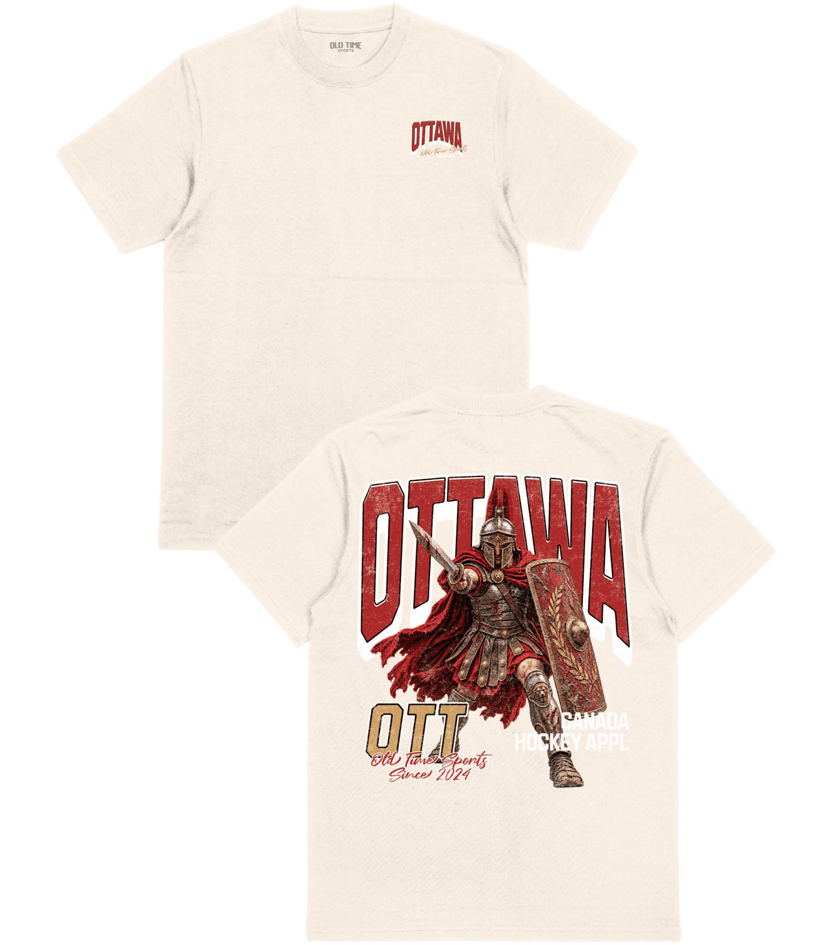 Ottawa Hockey Appl. T-Shirt - Old Time Sports