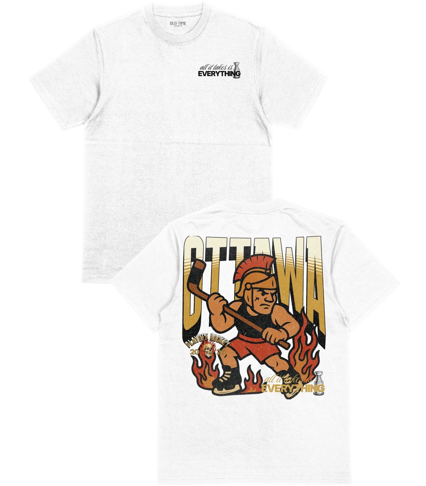 Ottawa Playoffs T-Shirt - Old Time Sports