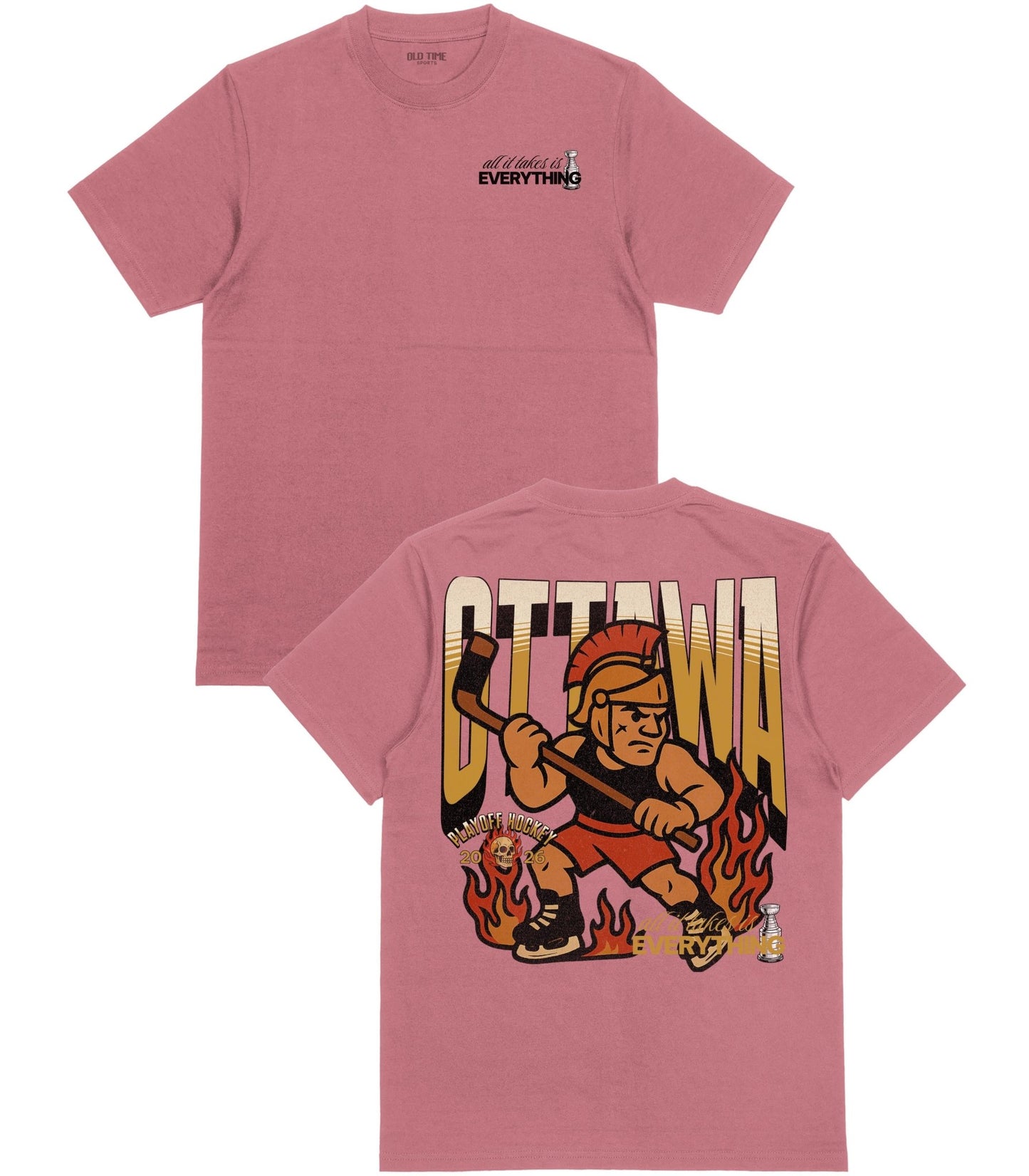 Ottawa Playoffs T-Shirt - Old Time Sports