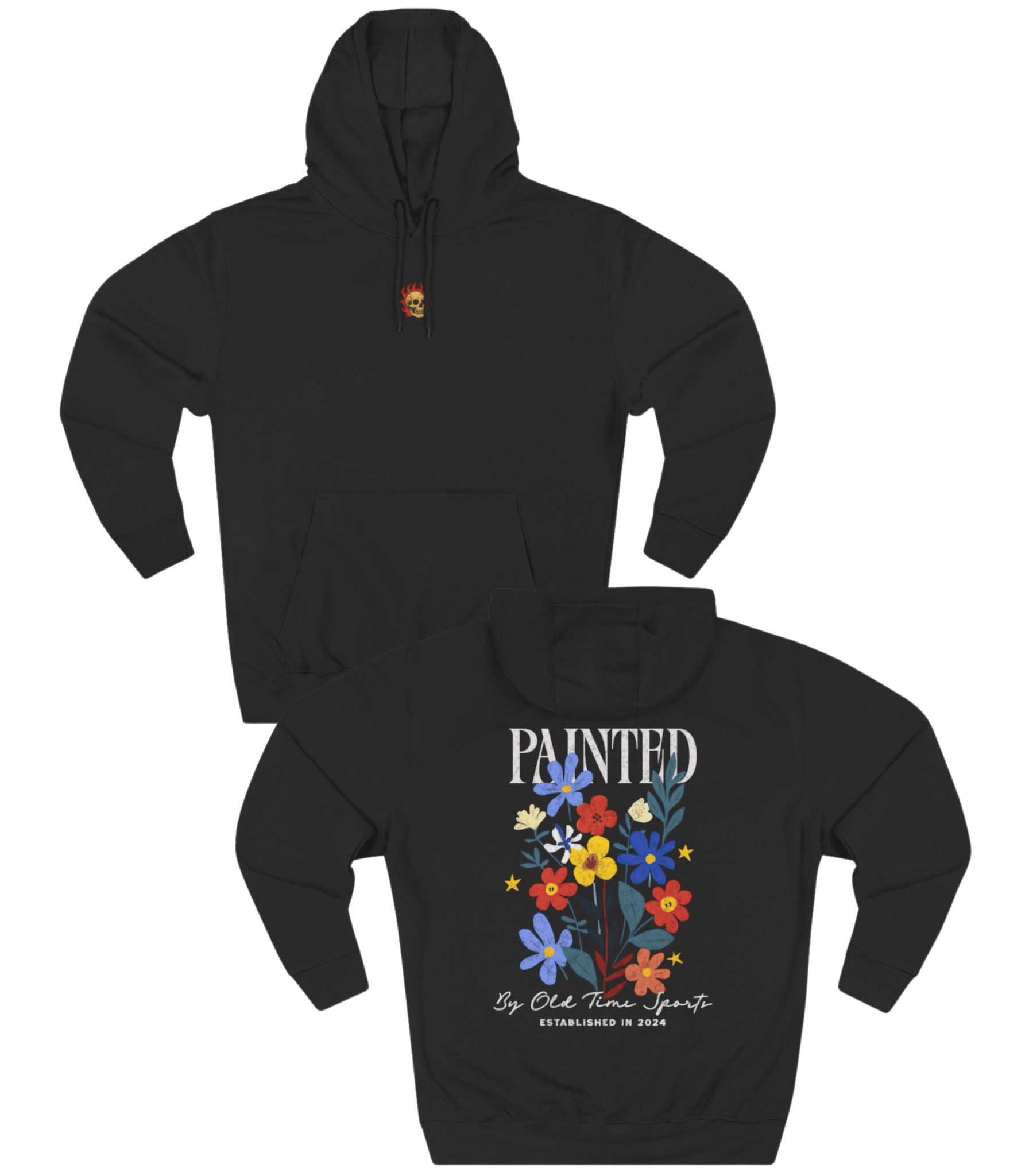 Painted Hoodie - Old Time Sports