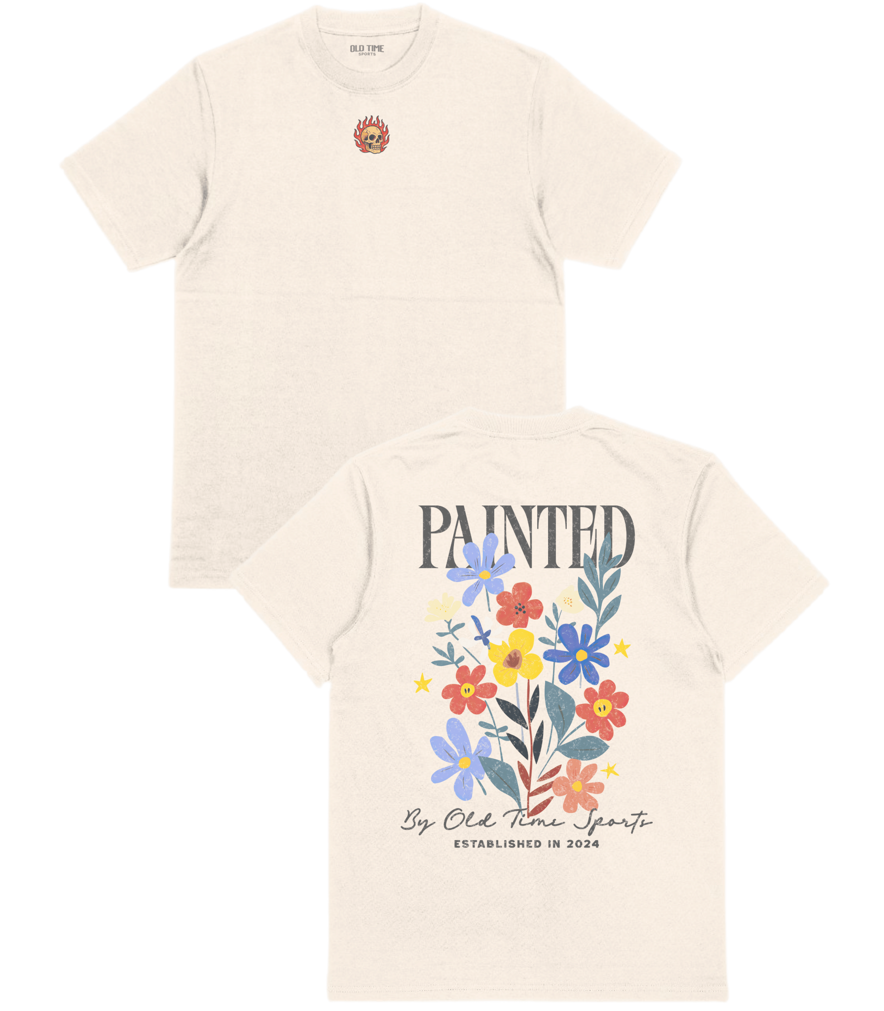 Painted T-Shirt - Old Time Sports