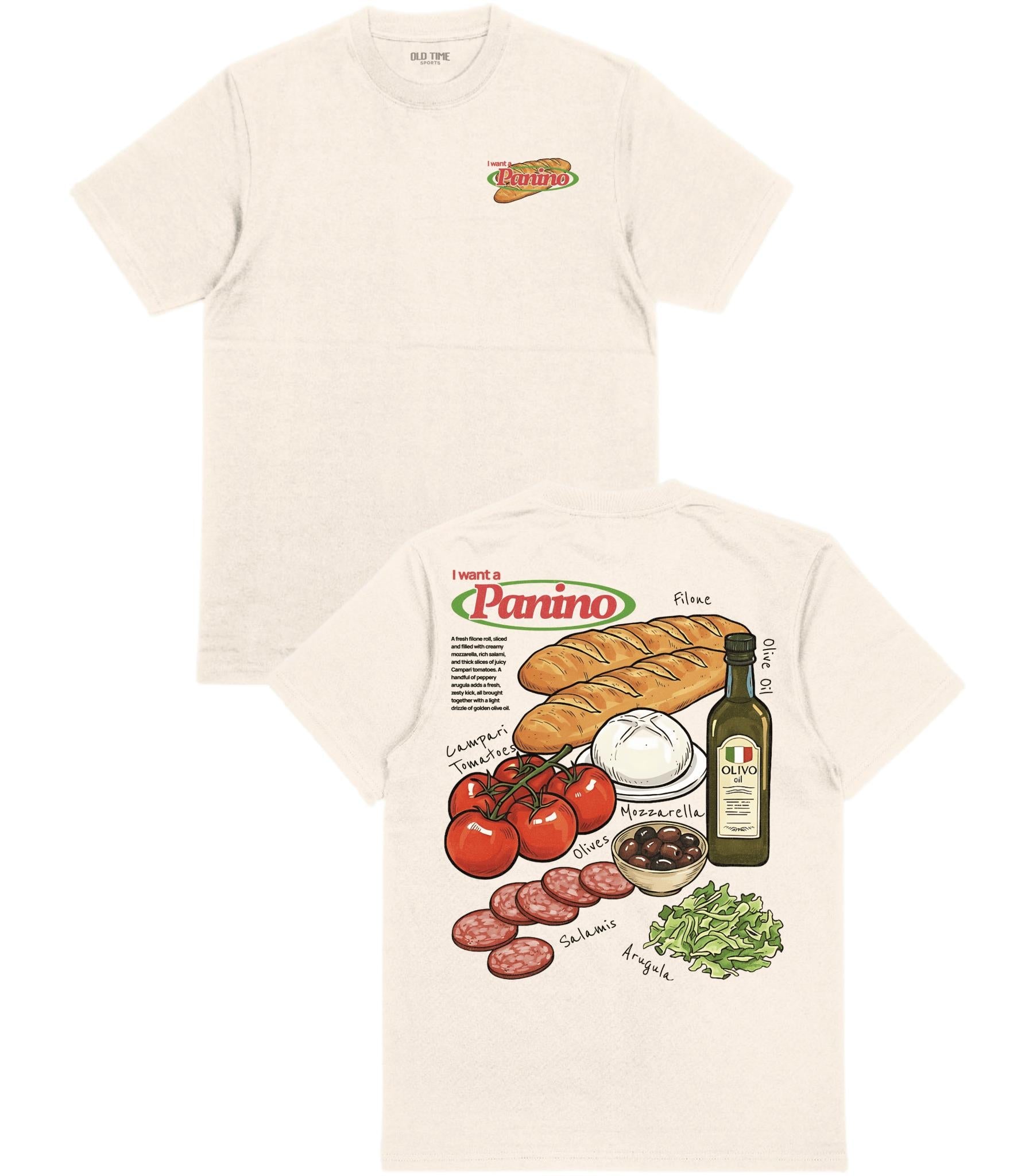 Panino T-shirt - Old Time Sports