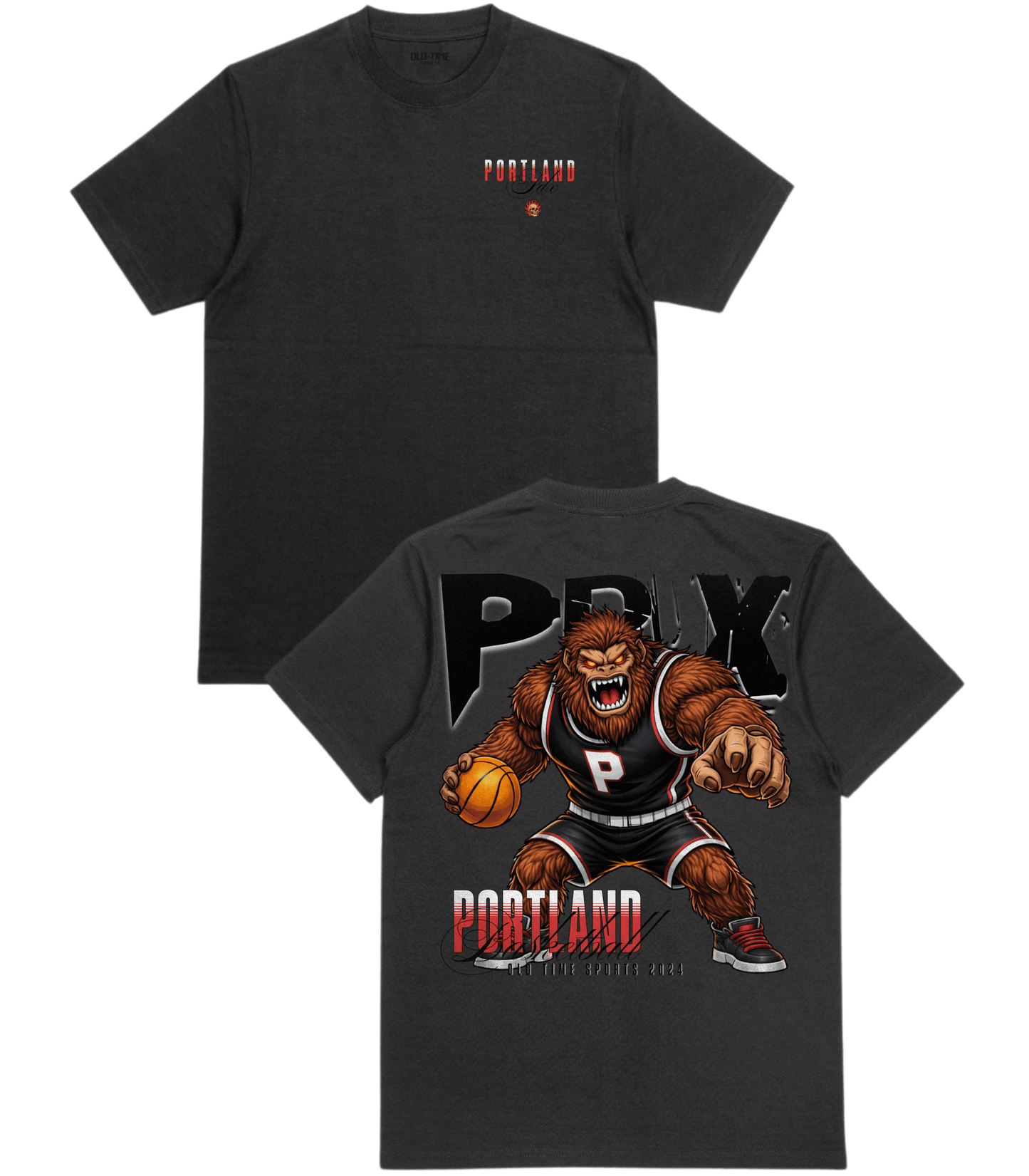 PDX Basketball T-Shirt - Old Time Sports