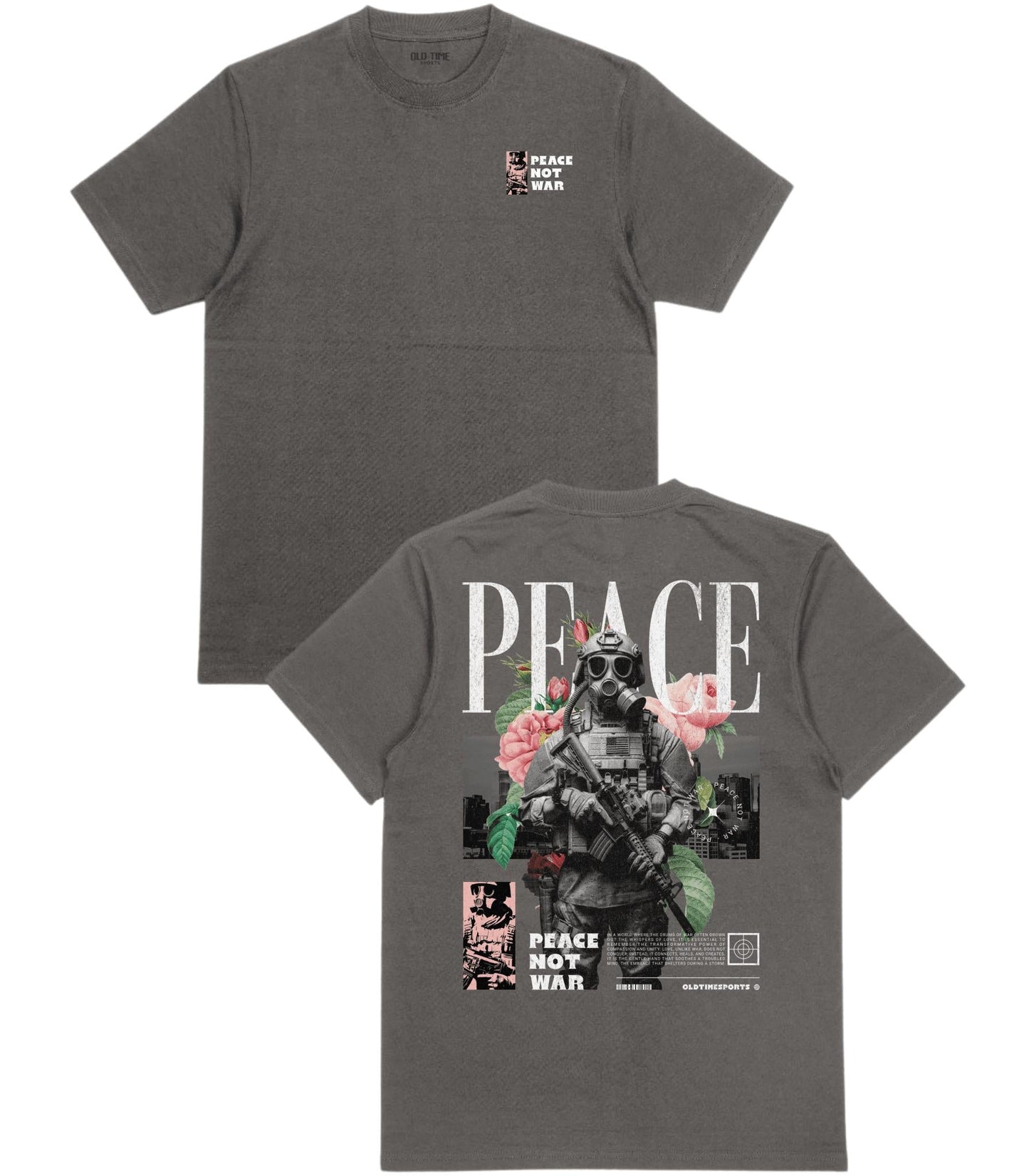 Peace Not War T-Shirt - Old Time Sports