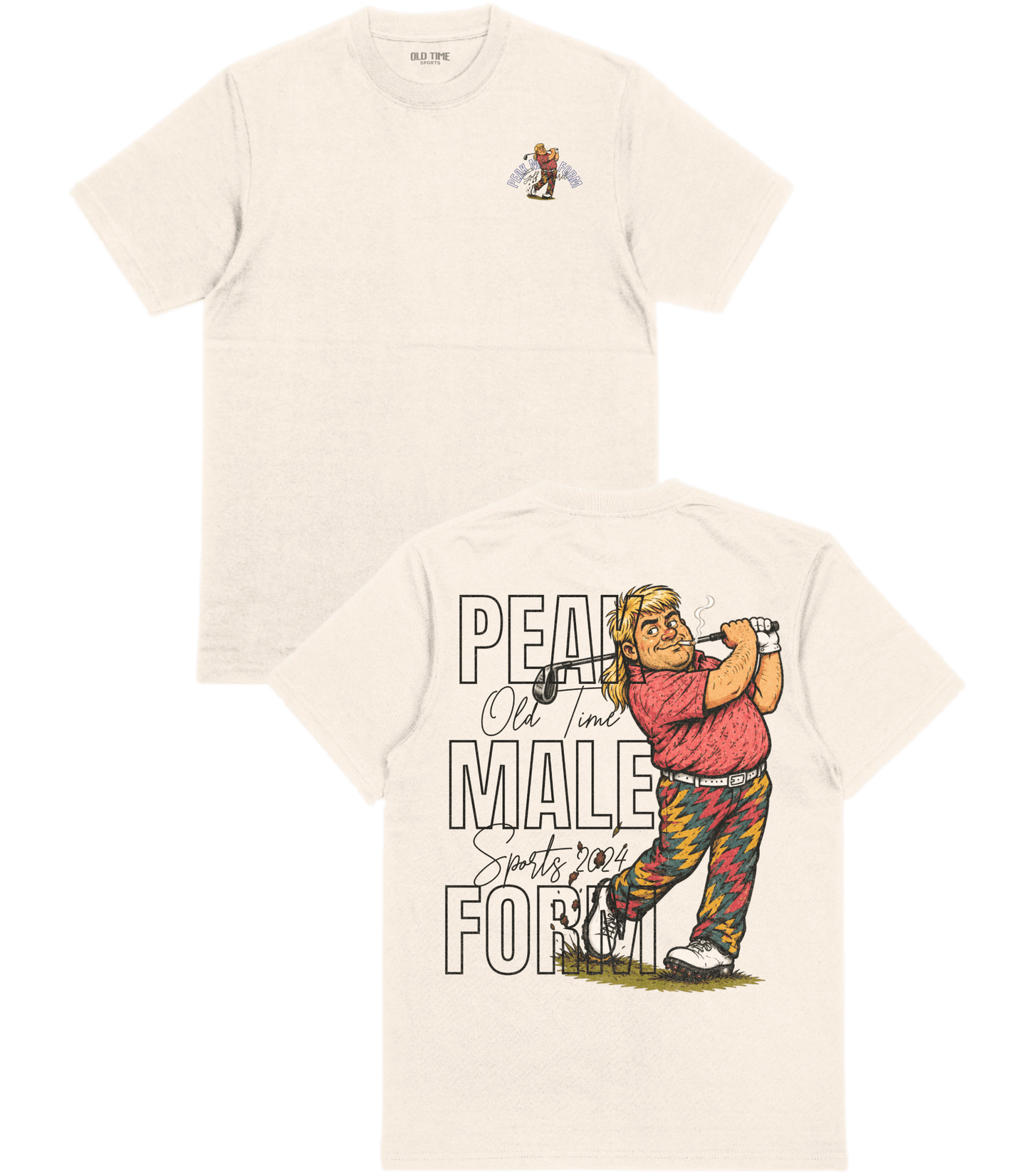 Peak Male Form T-Shirt - Old Time Sports
