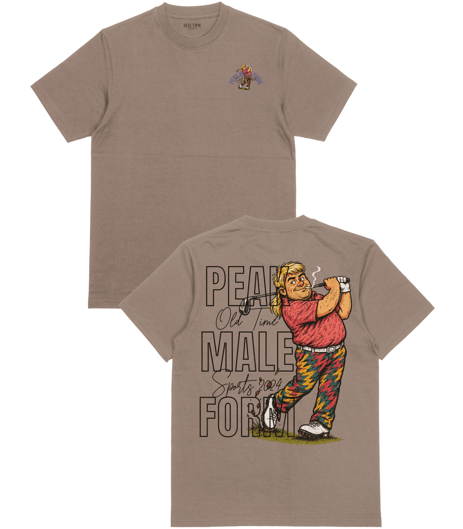 Peak Male Form T-Shirt - Old Time Sports
