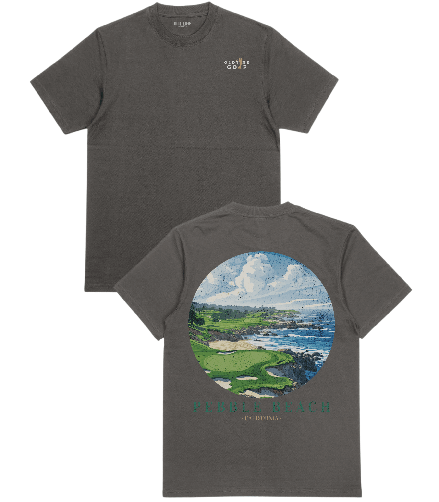 Pebble Beach, CA Golf T-Shirt - Old Time Sports