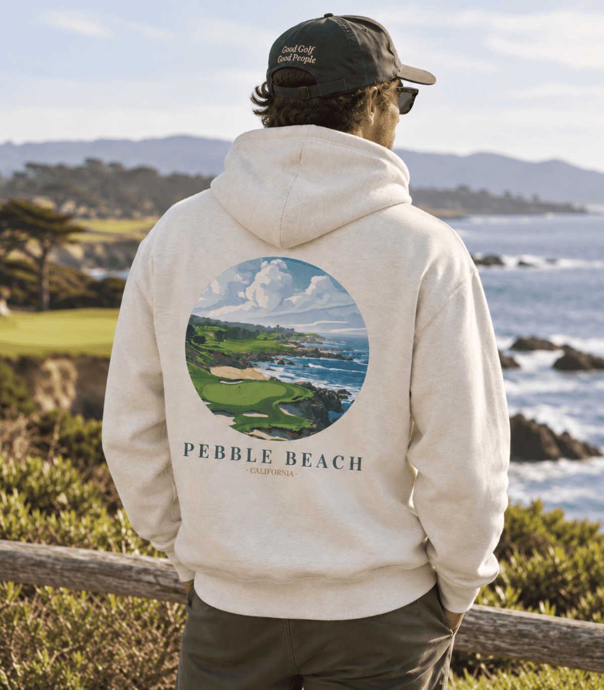Pebble Beach Premium Hoodie - Old Time Sports