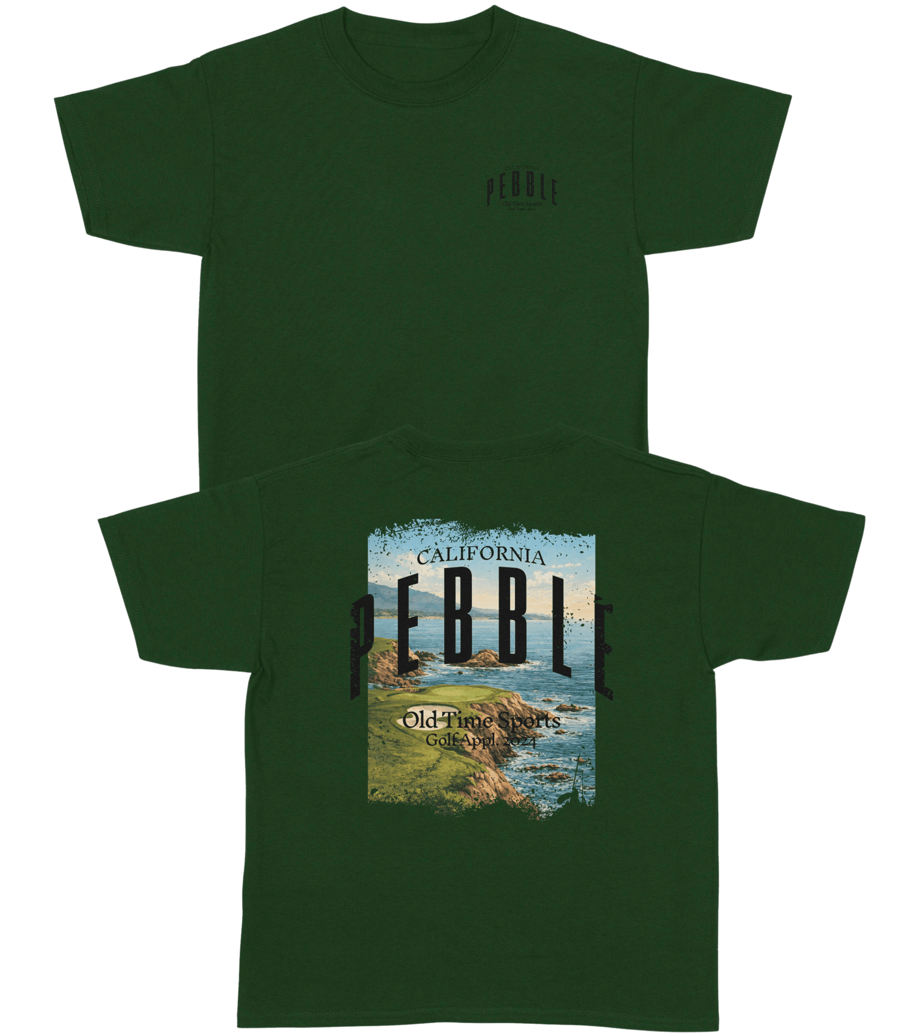 Pebble Beach YOUTH T-Shirt - Old Time Sports