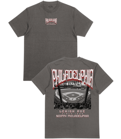 PHI Baseball Poster T-Shirt - Old Time Sports