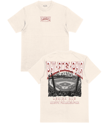 PHI Baseball Poster T-Shirt - Old Time Sports