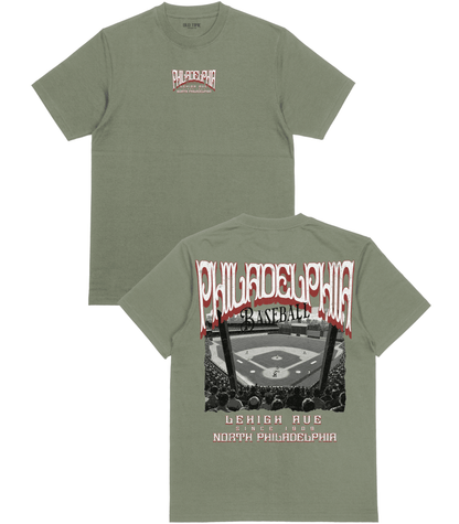 PHI Baseball Poster T-Shirt - Old Time Sports
