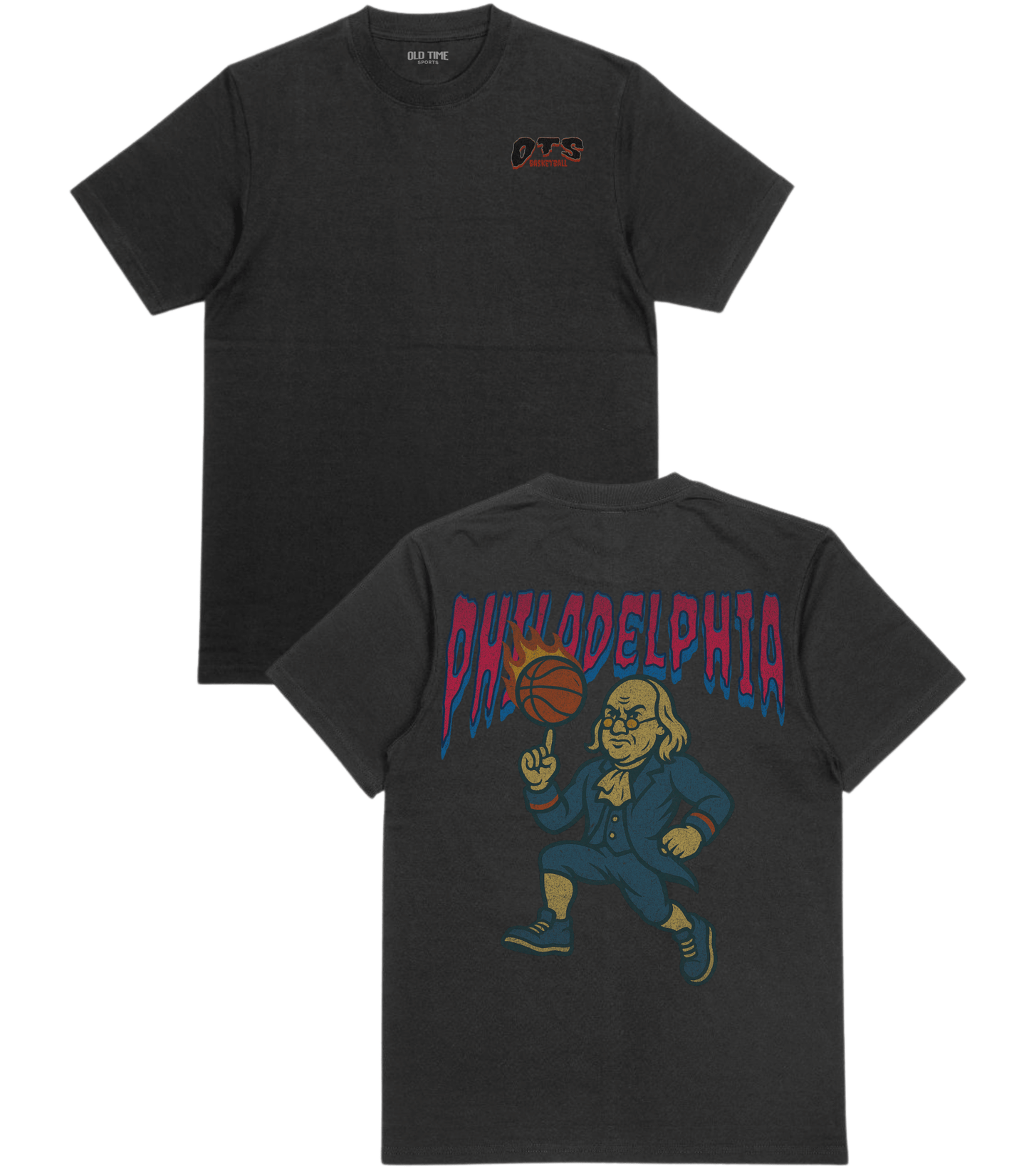 Philadelphia Basketball T-Shirt - Old Time Sports