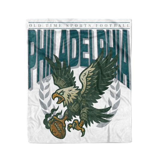Philadelphia Football 50x60in Fleece Blanket - Old Time Sports
