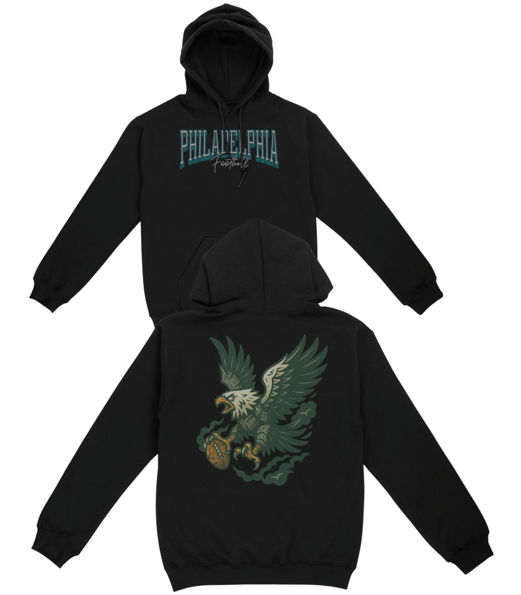 Philadelphia Football Basic Hoodie - Old Time Sports