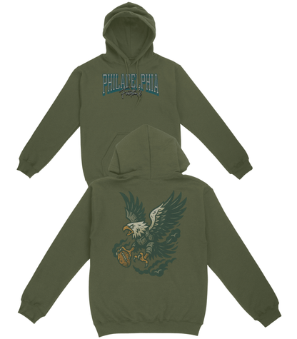 Philadelphia Football Basic Hoodie - Old Time Sports