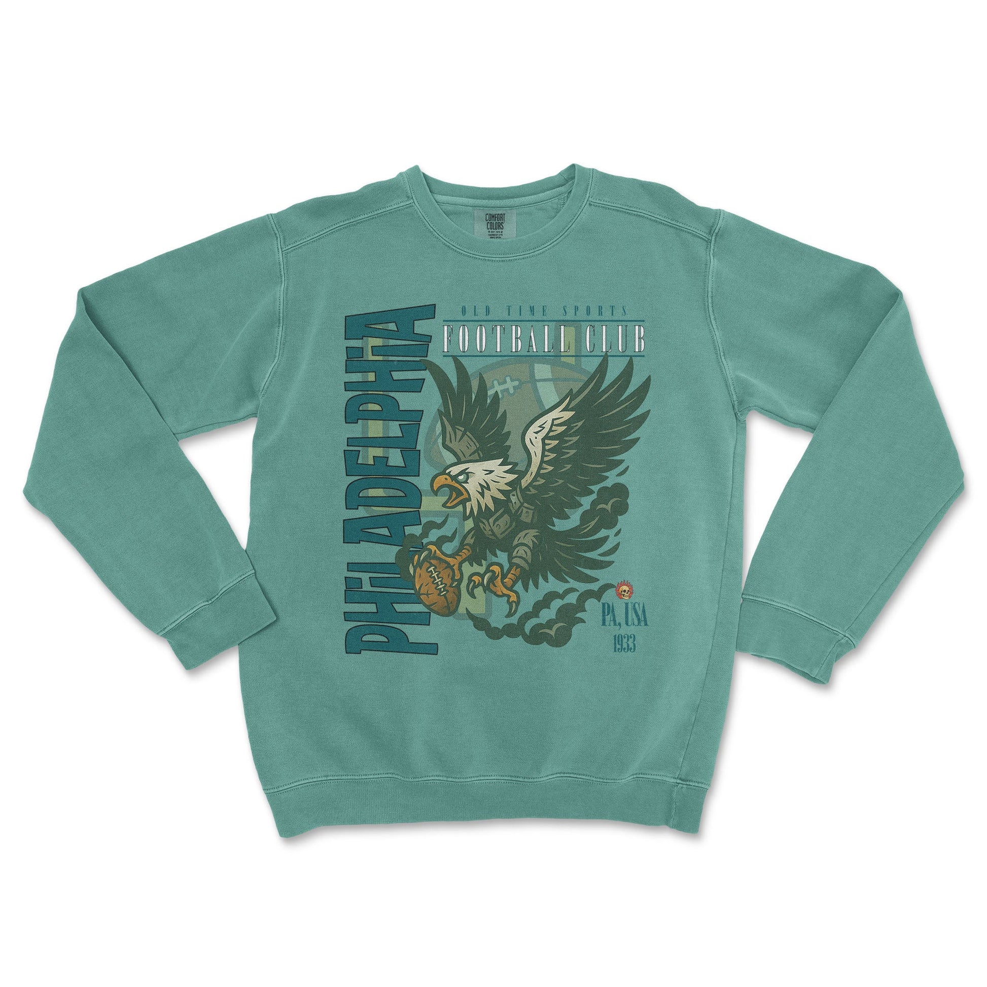 Philadelphia Football Crewneck - Old Time Sports