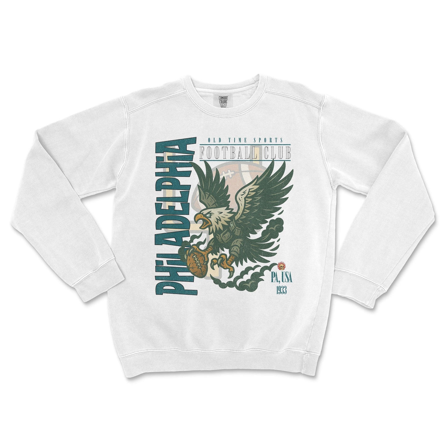 Philadelphia Football Crewneck - Old Time Sports
