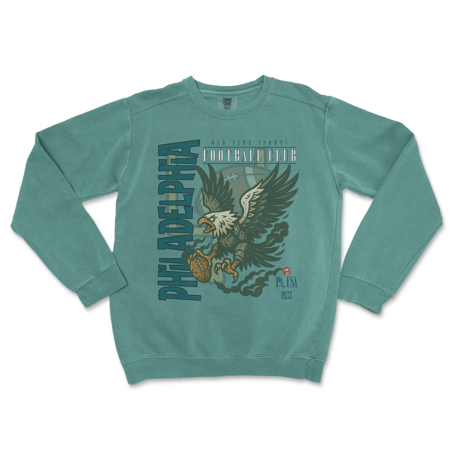 Philadelphia Football Crewneck - Old Time Sports