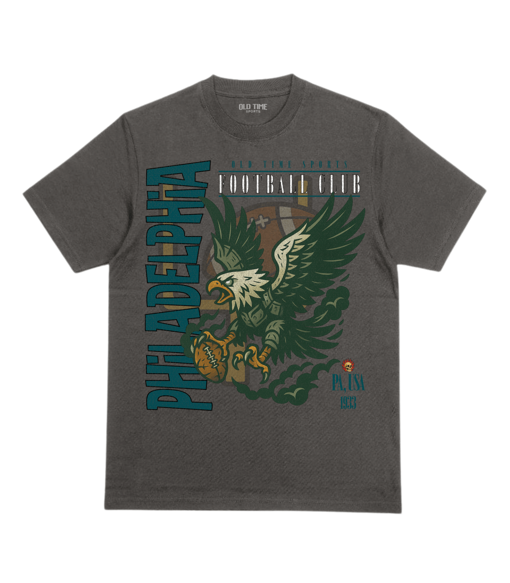 Philadelphia Football v2 T-Shirt - Old Time Sports