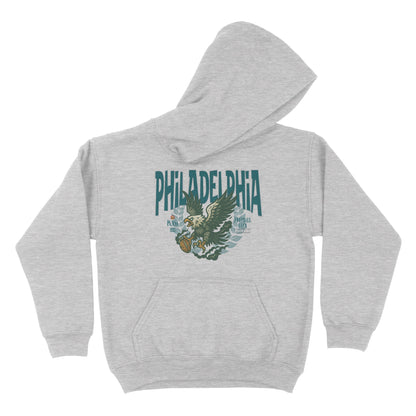 Philadelphia Football YOUTH Hoodie - Old Time Sports